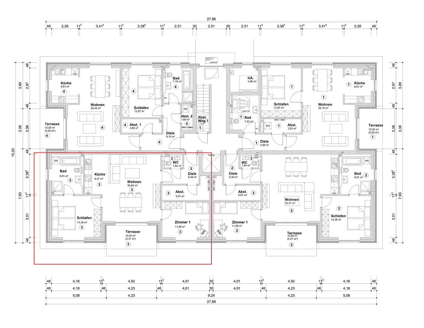 Prodej bytu 3+1 86 m², Kurzer Weg 14, Bardowick, Dolní Sasko Prodej bytu 3+1 86 m², Kurzer Weg 14, Bardowick, Dolní Sasko