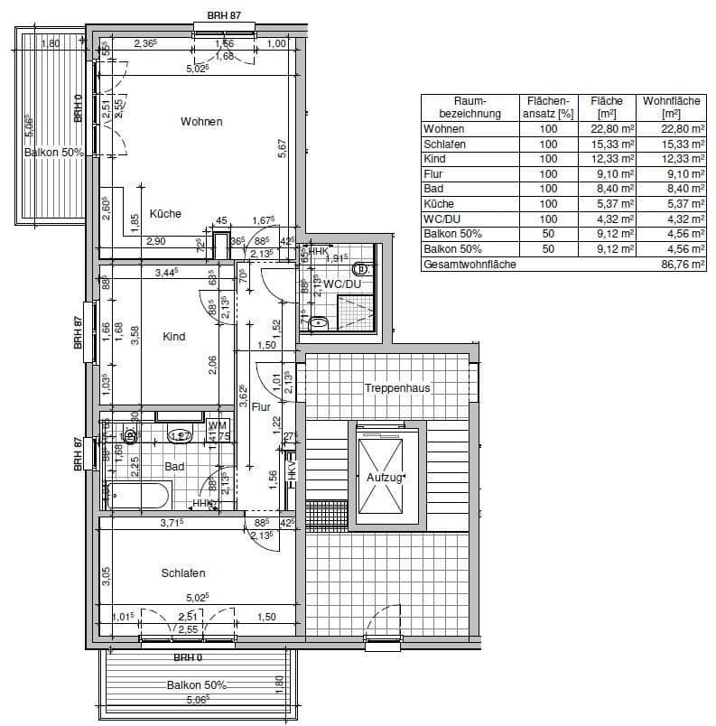 Pronájem bytu 3+1 87 m², An der alten Gärtnerei 28, Berlin, Berlín Pronájem bytu 3+1 87 m², An der alten Gärtnerei 28, Berlin, Berlín