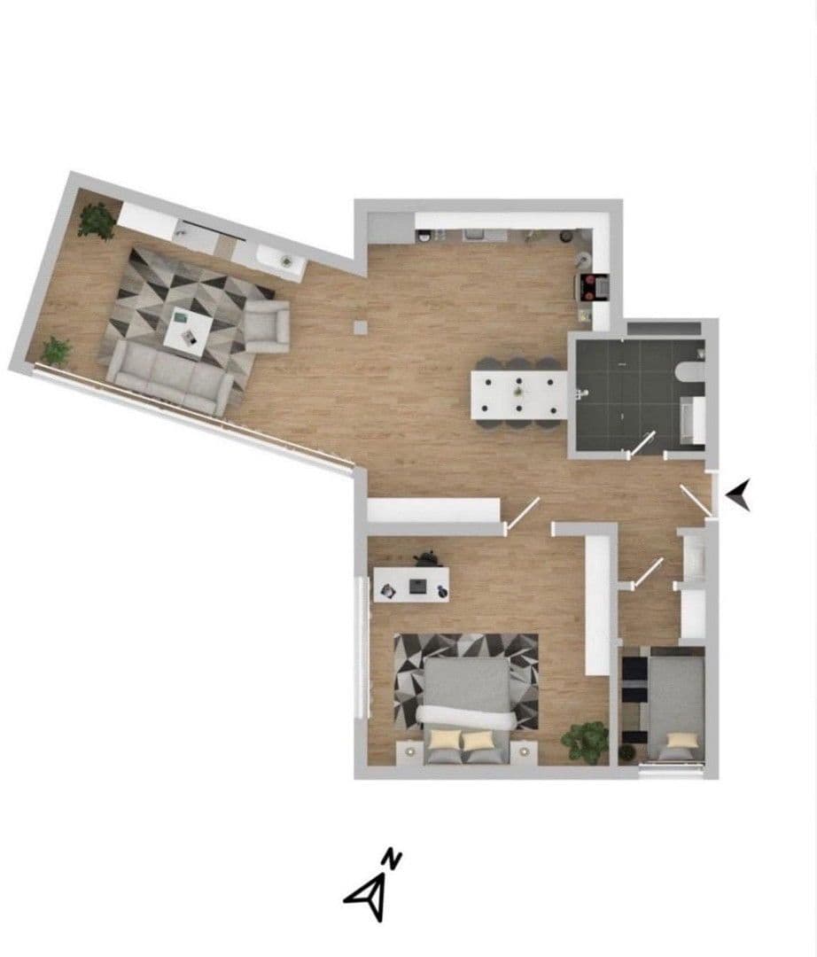 Prodej bytu 3+1 74 m², München, Bavorsko Prodej bytu 3+1 74 m², München, Bavorsko