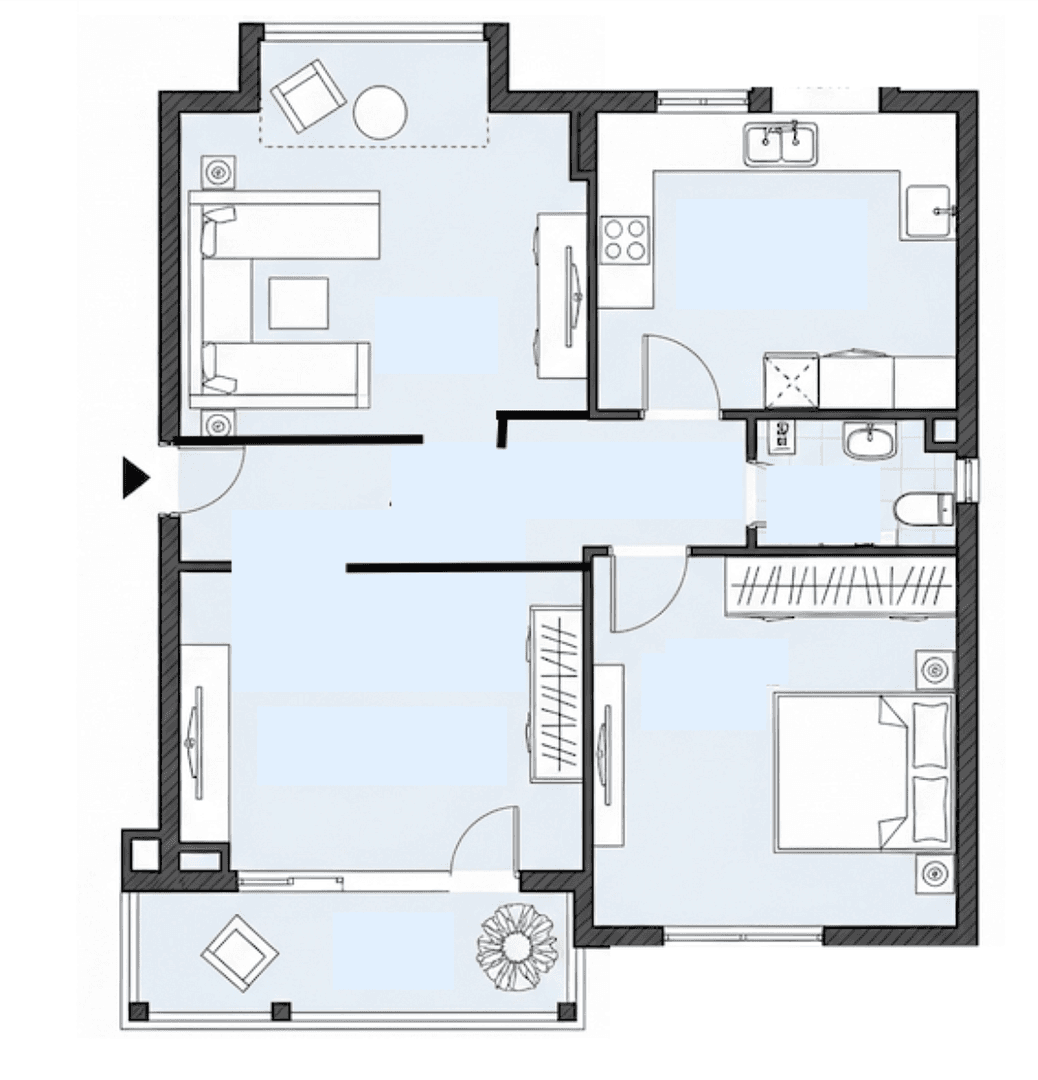 Prodej bytu 3+1 61 m², Menzelstrasse 21, Berlin, Berlín Prodej bytu 3+1 61 m², Menzelstrasse 21, Berlin, Berlín