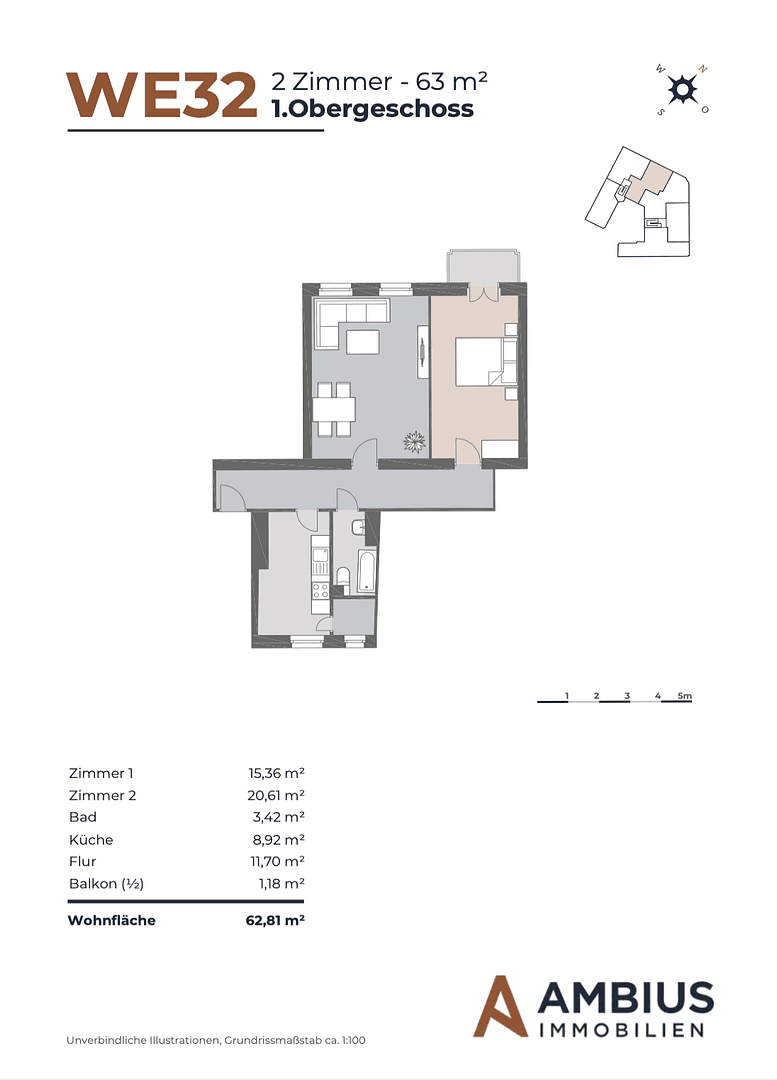 Prodej bytu 2+1 63 m², Berlin, Berlín Prodej bytu 2+1 63 m², Berlin, Berlín