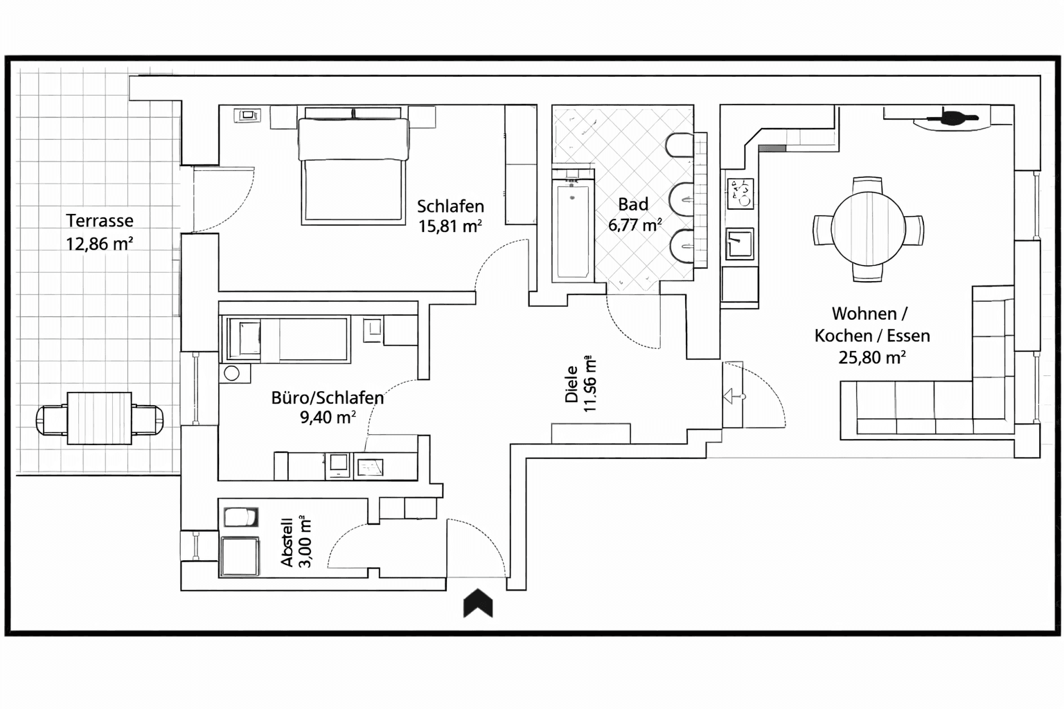 Prodej bytu 3+1 79 m², Schillerstraße, München, Bavorsko Prodej bytu 3+1 79 m², Schillerstraße, München, Bavorsko