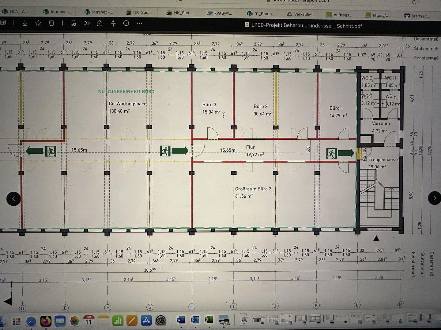 Pronájem kanceláře 130 m², In den kolkwiesen 50, Langenhagen, Dolní Sasko Pronájem kanceláře 130 m², In den kolkwiesen 50, Langenhagen, Dolní Sasko