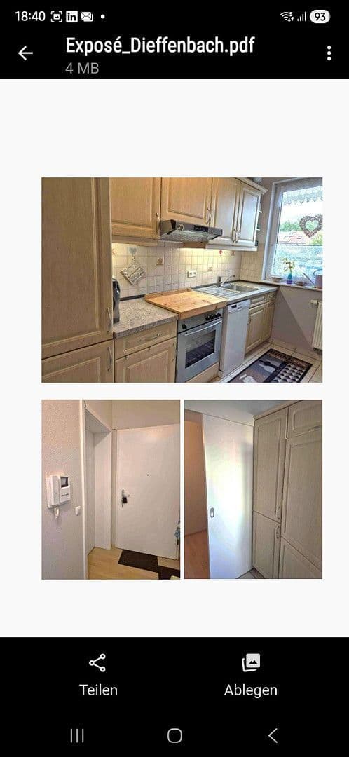 Pronájem bytu 3+1 76 m², Dieffenbacher Str. 5, Dietzenbach, Hessen Pronájem bytu 3+1 76 m², Dieffenbacher Str. 5, Dietzenbach, Hessen