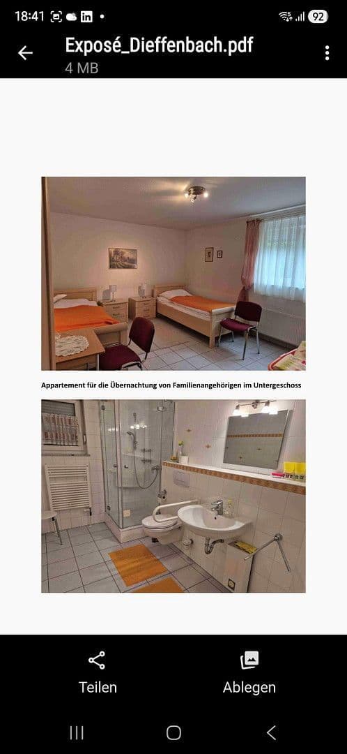 Pronájem bytu 3+1 76 m², Dieffenbacher Str. 5, Dietzenbach, Hessen Pronájem bytu 3+1 76 m², Dieffenbacher Str. 5, Dietzenbach, Hessen