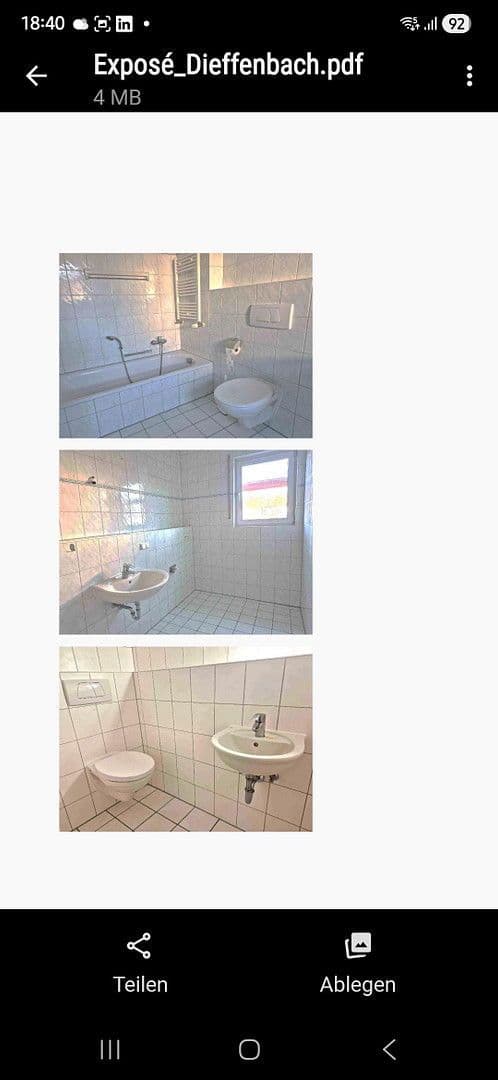 Pronájem bytu 3+1 76 m², Dieffenbacher Str. 5, Dietzenbach, Hessen Pronájem bytu 3+1 76 m², Dieffenbacher Str. 5, Dietzenbach, Hessen