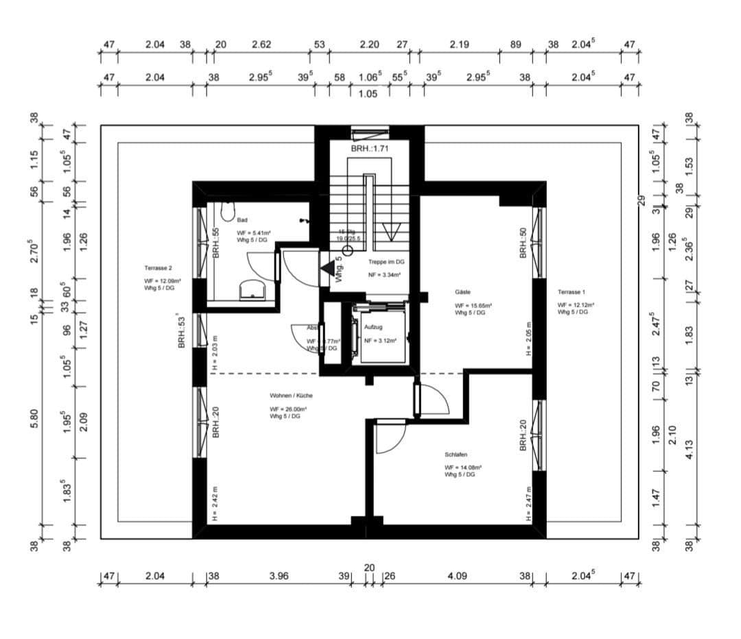 Pronájem bytu 2+1 61 m², Berlin, Berlín Pronájem bytu 2+1 61 m², Berlin, Berlín