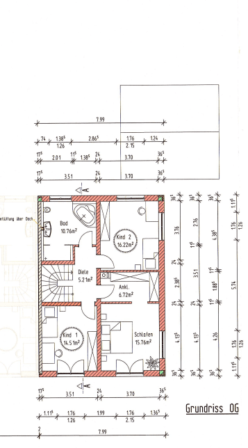 Pronájem domu 150 m², pozemek 368 m², Waldblickstr. 30, Simbach, Bavorsko Pronájem domu 150 m², pozemek 368 m², Waldblickstr. 30, Simbach, Bavorsko