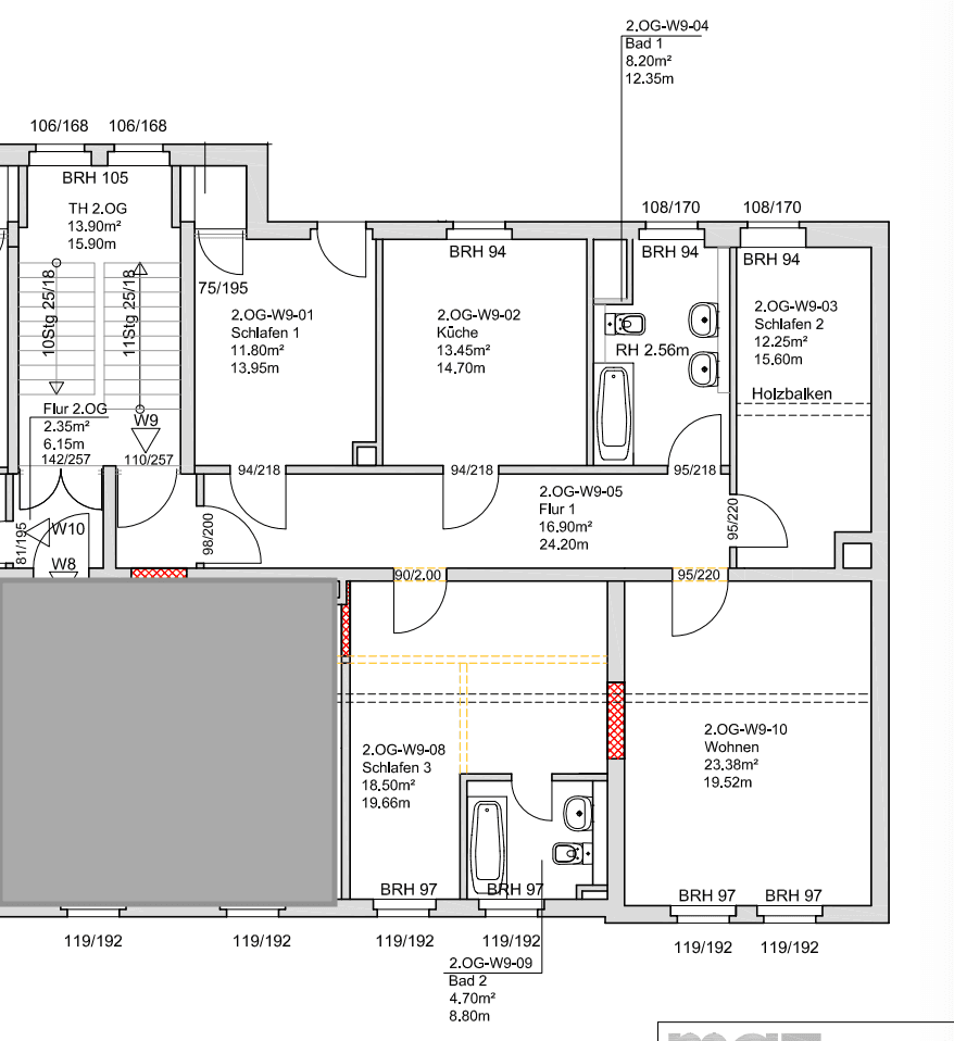 Pronájem bytu 4+1 113 m², Franz-Ludwig-Rasch-Straße 12, Naumburg (Saale), Sasko-Anhaltsko Pronájem bytu 4+1 113 m², Franz-Ludwig-Rasch-Straße 12, Naumburg (Saale), Sasko-Anhaltsko