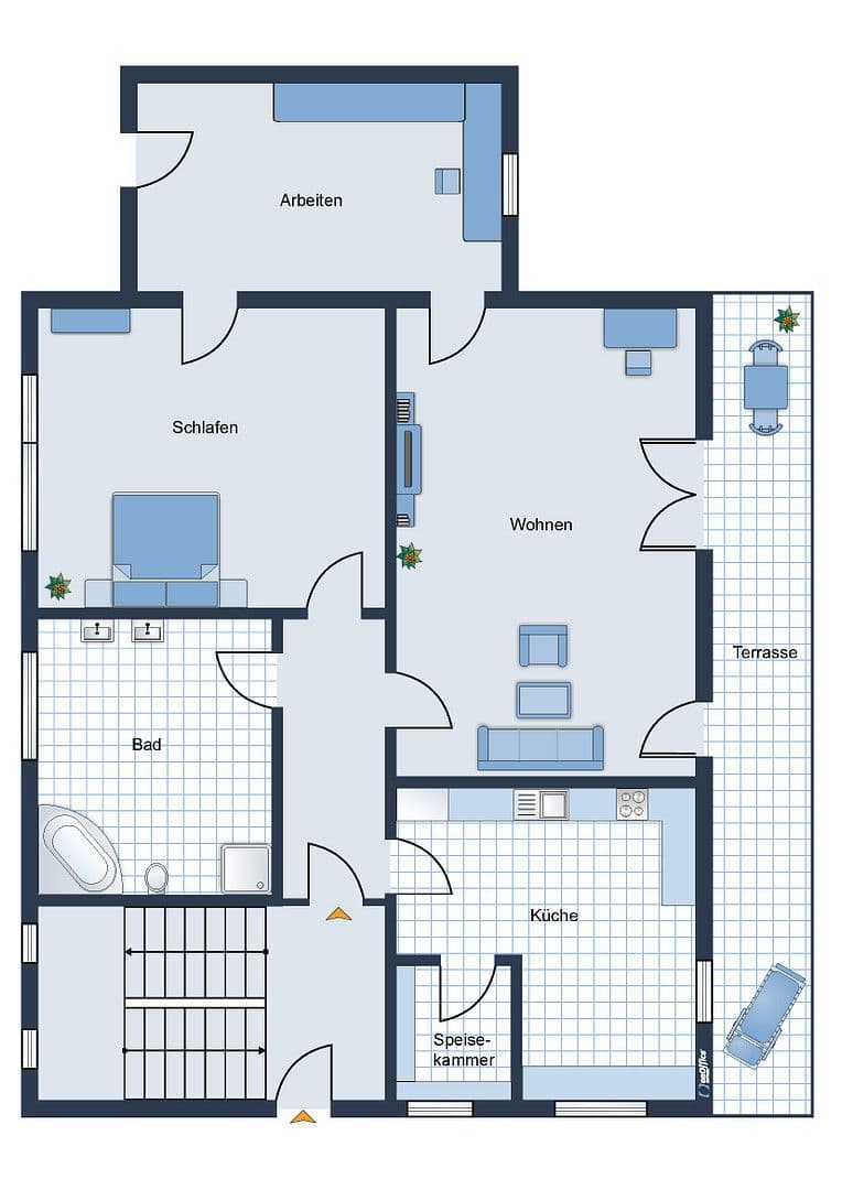 Pronájem domu 170 m², pozemek 450 m², Adlkofen, Bavorsko Pronájem domu 170 m², pozemek 450 m², Adlkofen, Bavorsko