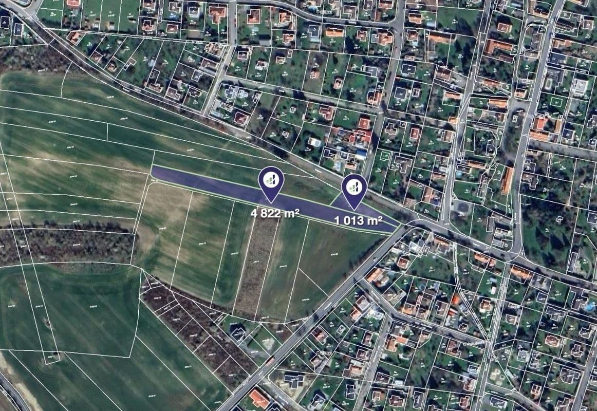 Prodej pozemku 5.835 m², Úvaly, Středočeský kraj Prodej pozemku 5.835 m², Úvaly, Středočeský kraj