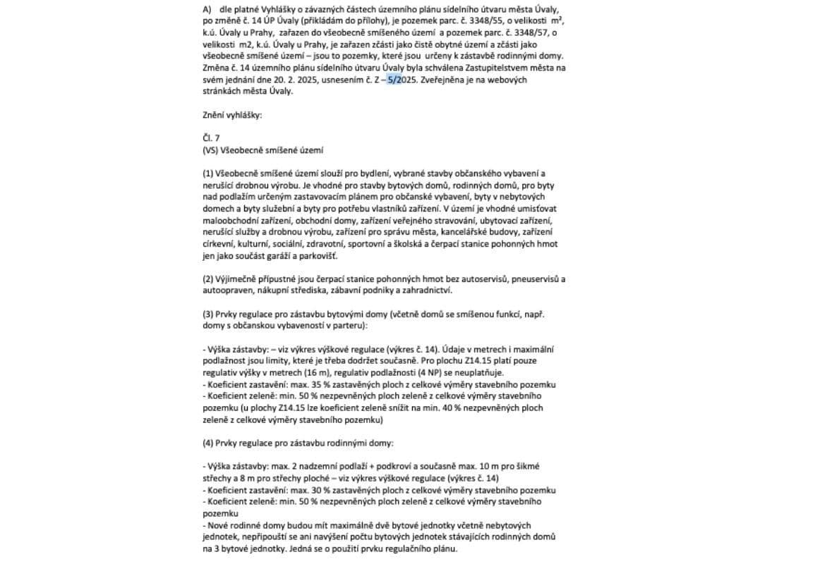 Prodej pozemku 1.013 m², Úvaly, Středočeský kraj Prodej pozemku 1.013 m², Úvaly, Středočeský kraj