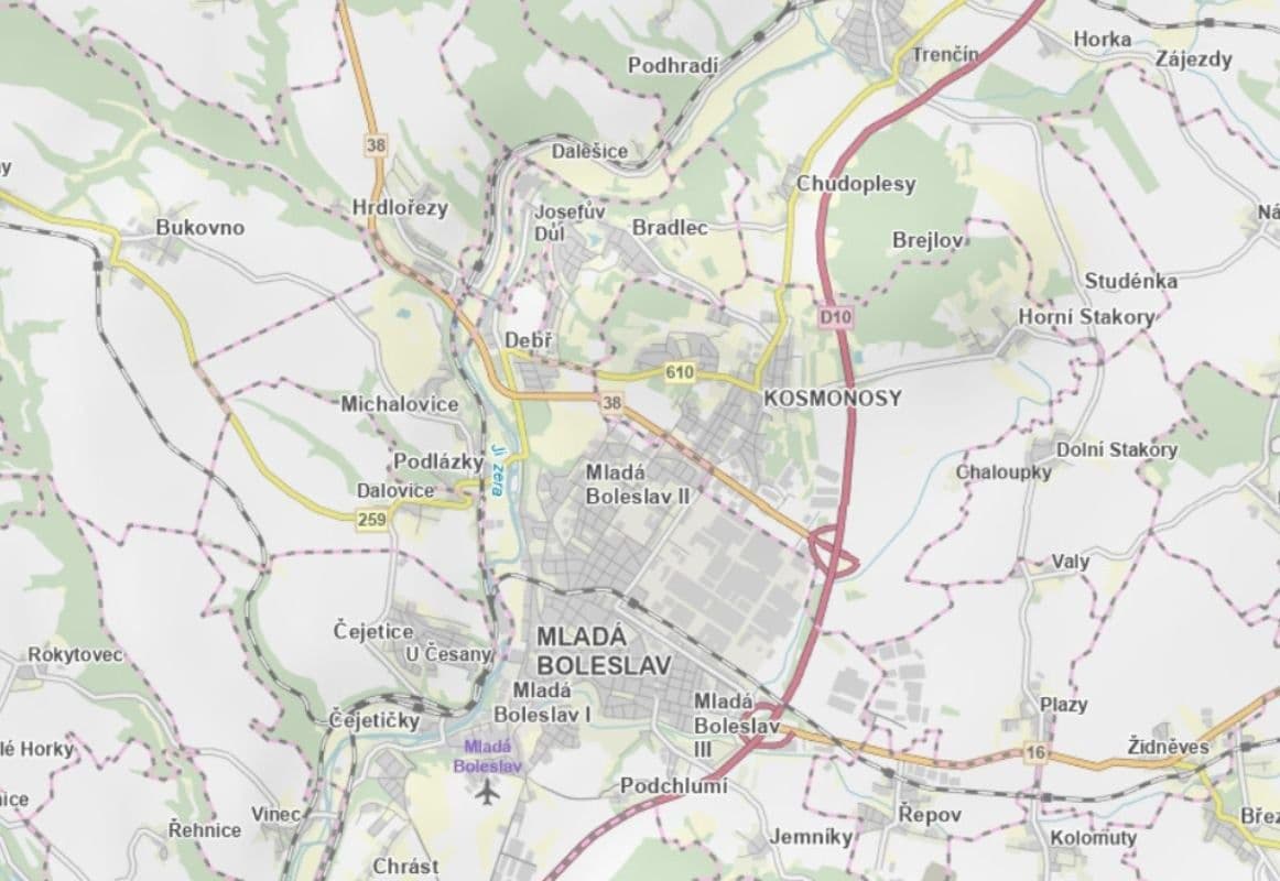 Prodej pozemku 1.104 m², Hrdlořezy, Středočeský kraj Prodej pozemku 1.104 m², Hrdlořezy, Středočeský kraj