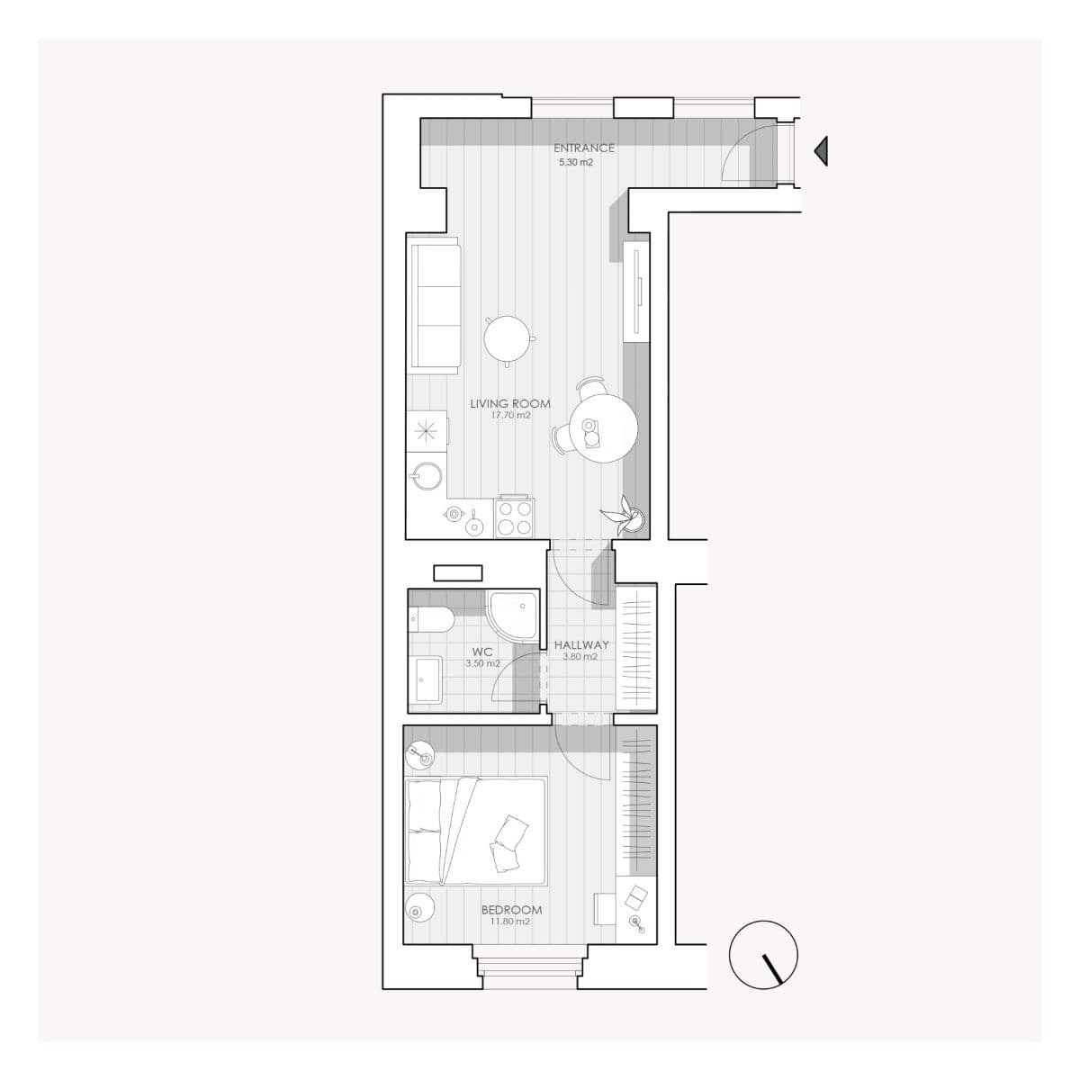 Pronájem bytu 2+kk 48 m², Štítného, Praha, Praha Pronájem bytu 2+kk 48 m², Štítného, Praha, Praha