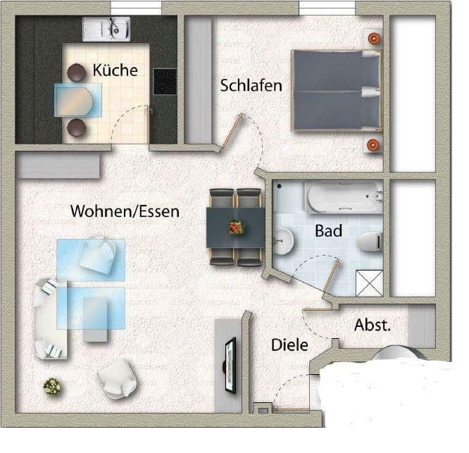 Prodej bytu 2+1 54 m², Goldbachstraße 76, Dörzbach, Bádensko-Württembersko Prodej bytu 2+1 54 m², Goldbachstraße 76, Dörzbach, Bádensko-Württembersko