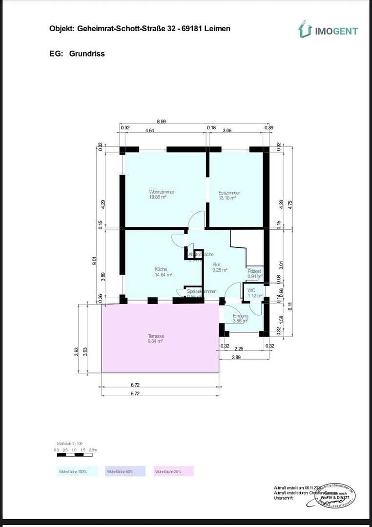 Pronájem domu 135 m², pozemek 603 m², Geheimrat-Schott-Straße 32, Leimen, Bádensko-Württembersko Pronájem domu 135 m², pozemek 603 m², Geheimrat-Schott-Straße 32, Leimen, Bádensko-Württembersko
