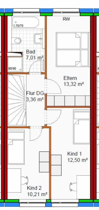 Pronájem bytu 4+1 105 m², Hölderlinstraße 26d, Pforzheim, Bádensko-Württembersko Pronájem bytu 4+1 105 m², Hölderlinstraße 26d, Pforzheim, Bádensko-Württembersko