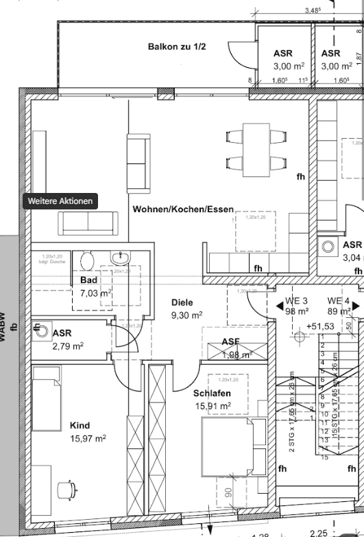 Pronájem bytu 3+1 100 m², Köln, Severní Porýní-Vestfálsko Pronájem bytu 3+1 100 m², Köln, Severní Porýní-Vestfálsko
