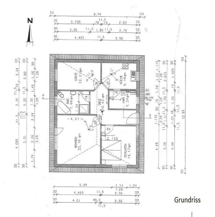 Prodej domu 85 m², pozemek 528 m², Stralsund, Mecklenburg-Vorpommern Prodej domu 85 m², pozemek 528 m², Stralsund, Mecklenburg-Vorpommern