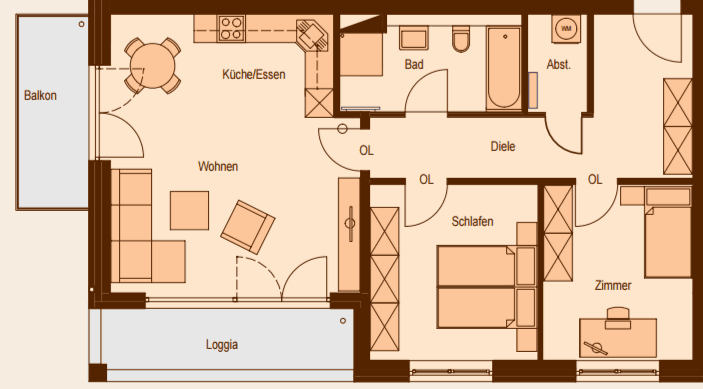 Pronájem bytu 3+1 84 m², Amtsstraße 30, Schwerin, Mecklenburg-Vorpommern Pronájem bytu 3+1 84 m², Amtsstraße 30, Schwerin, Mecklenburg-Vorpommern