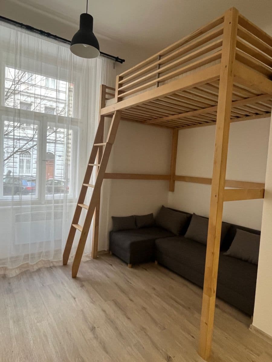 Pronájem bytu 1+kk 20 m², Wenzigova, Praha, Praha Pronájem bytu 1+kk 20 m², Wenzigova, Praha, Praha
