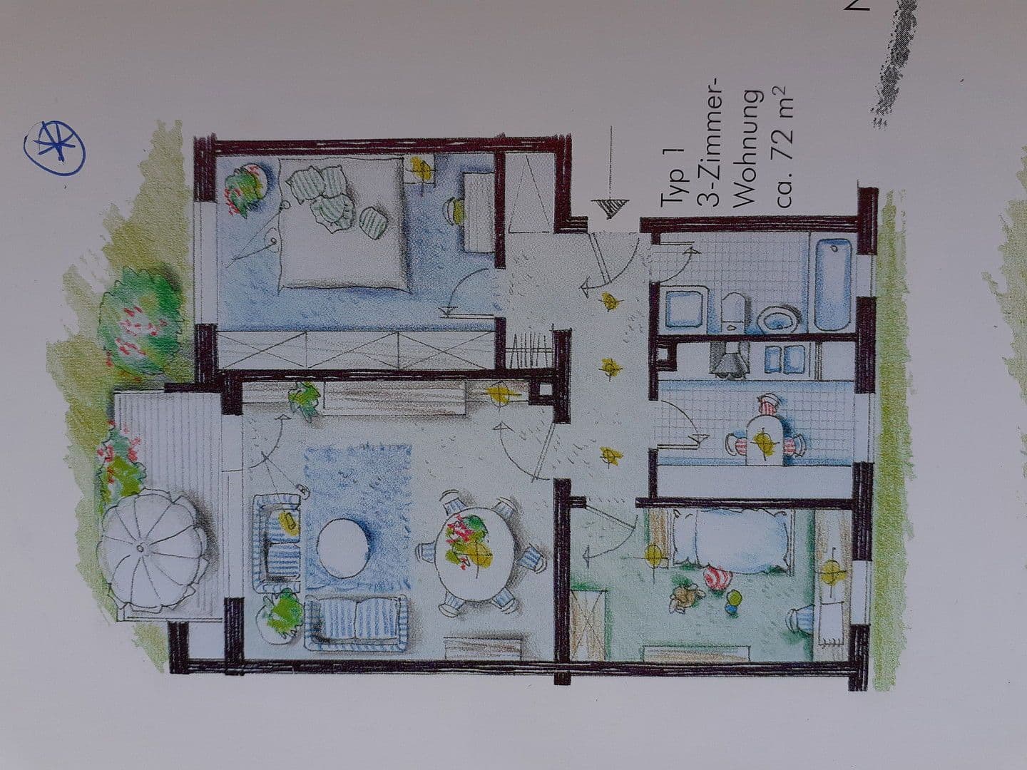 Prodej bytu 3+1 73 m², Karlsruhe, Bádensko-Württembersko Prodej bytu 3+1 73 m², Karlsruhe, Bádensko-Württembersko