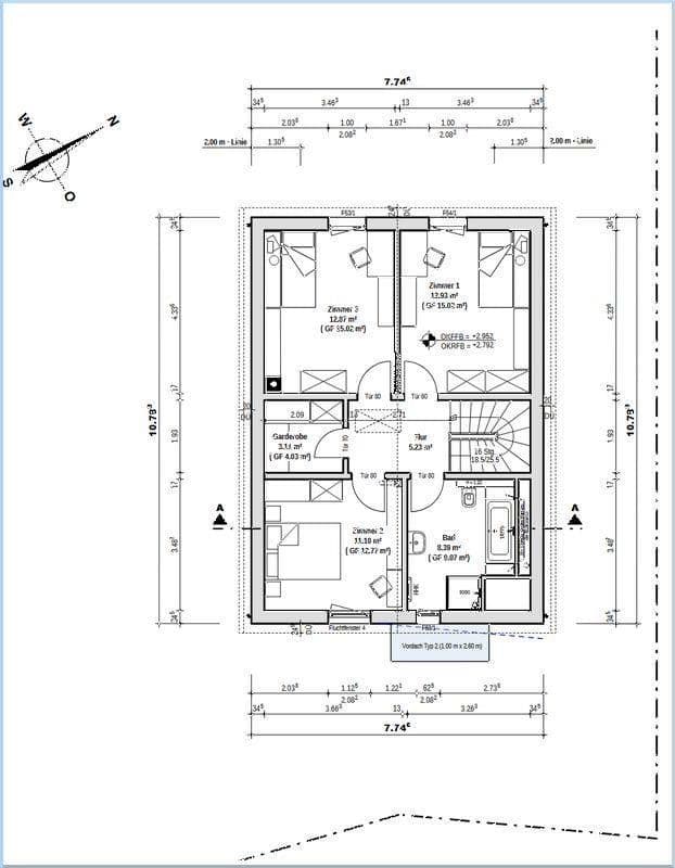 Prodej domu 135 m², pozemek 625 m², Höchstenbach, Porýní-Falc Prodej domu 135 m², pozemek 625 m², Höchstenbach, Porýní-Falc