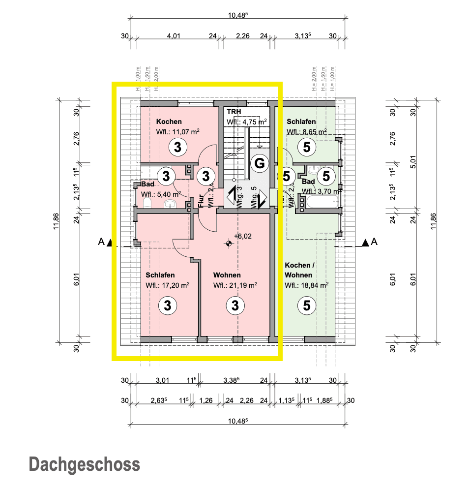 Pronájem bytu 3+1 50 m², Friedrich Schultz Straße 62, Bielefeld, Severní Porýní-Vestfálsko Pronájem bytu 3+1 50 m², Friedrich Schultz Straße 62, Bielefeld, Severní Porýní-Vestfálsko