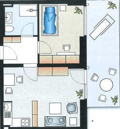 Pronájem bytu 2+1 54 m², Hannover, Dolní Sasko Pronájem bytu 2+1 54 m², Hannover, Dolní Sasko