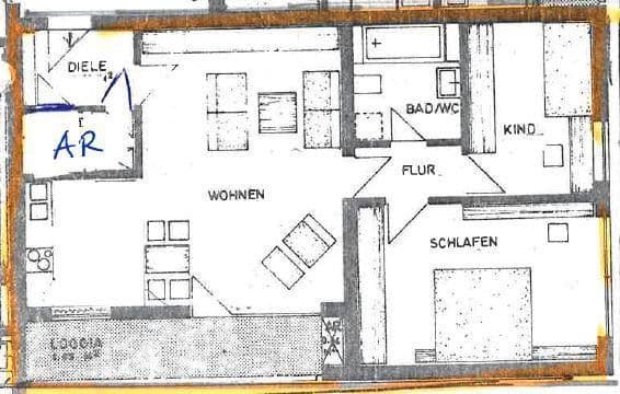 Pronájem bytu 3+1 80 m², Nürnberg, Bavorsko Pronájem bytu 3+1 80 m², Nürnberg, Bavorsko
