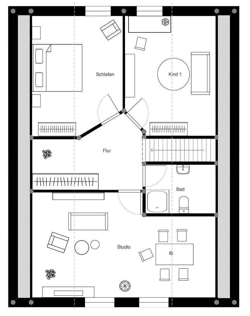 Prodej domu 155 m², pozemek 830 m², Emtinghausen, Dolní Sasko Prodej domu 155 m², pozemek 830 m², Emtinghausen, Dolní Sasko