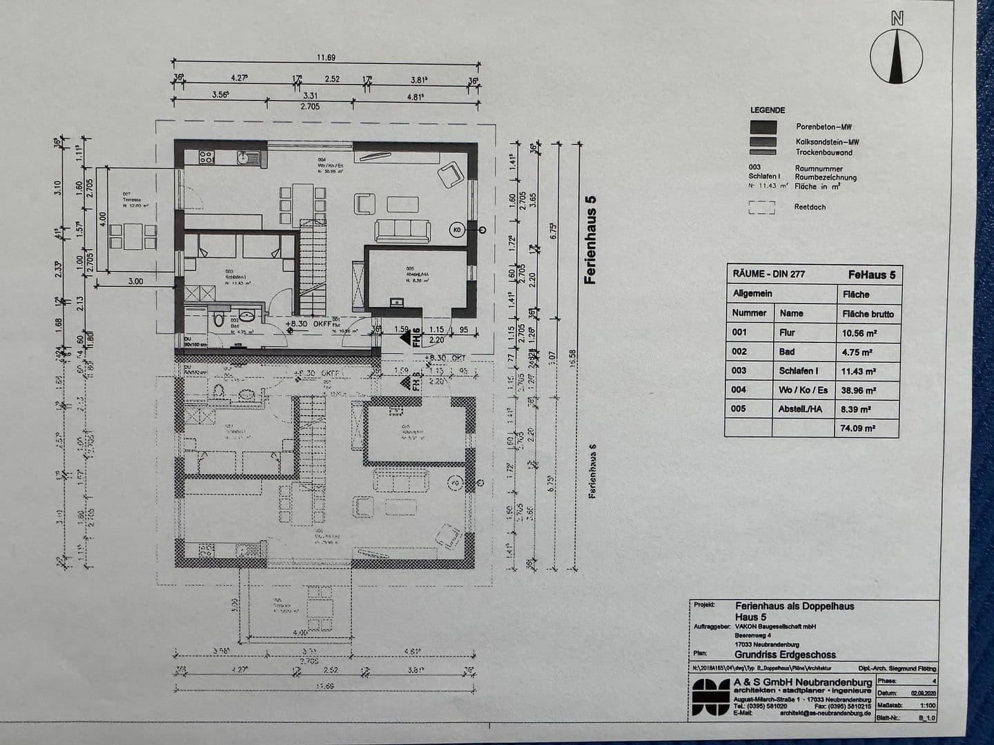 Prodej domu 127 m², pozemek 621 m², Nauteweg 4, Loddin, Mecklenburg-Vorpommern Prodej domu 127 m², pozemek 621 m², Nauteweg 4, Loddin, Mecklenburg-Vorpommern