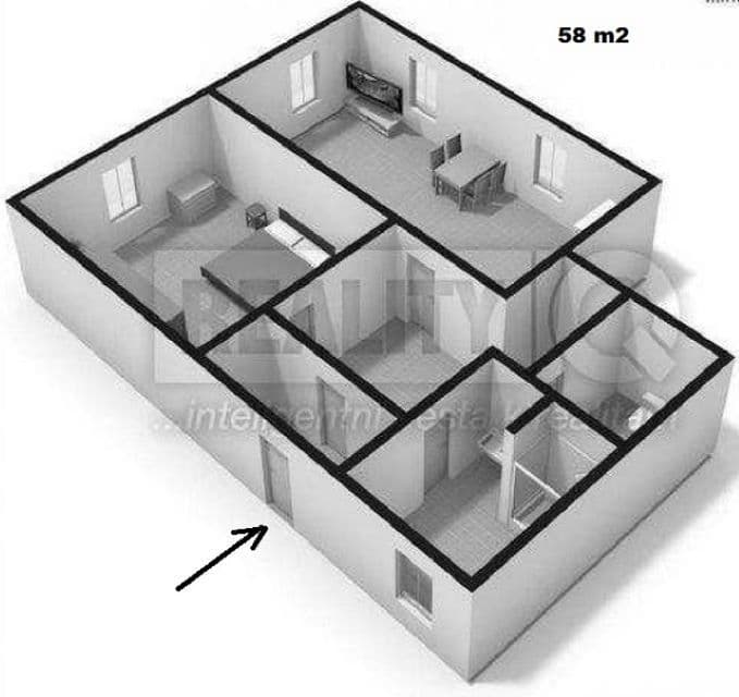Pronájem bytu 2+kk 58 m², Sportovní, Kozojedy, Středočeský kraj Pronájem bytu 2+kk 58 m², Sportovní, Kozojedy, Středočeský kraj