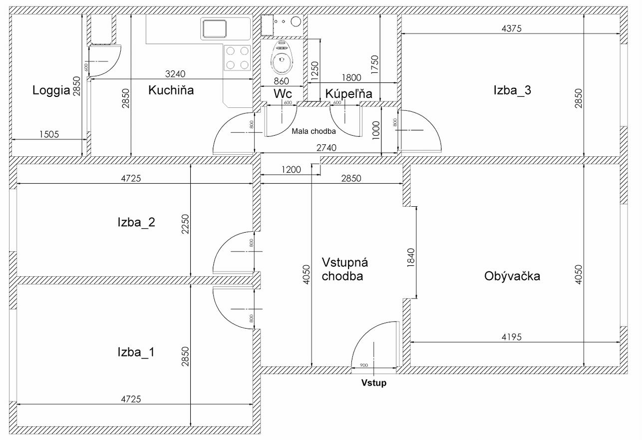 Prodej bytu 4+1 82 m², Javornícka, Banská Bystrica, Banskobystrický kraj Prodej bytu 4+1 82 m², Javornícka, Banská Bystrica, Banskobystrický kraj