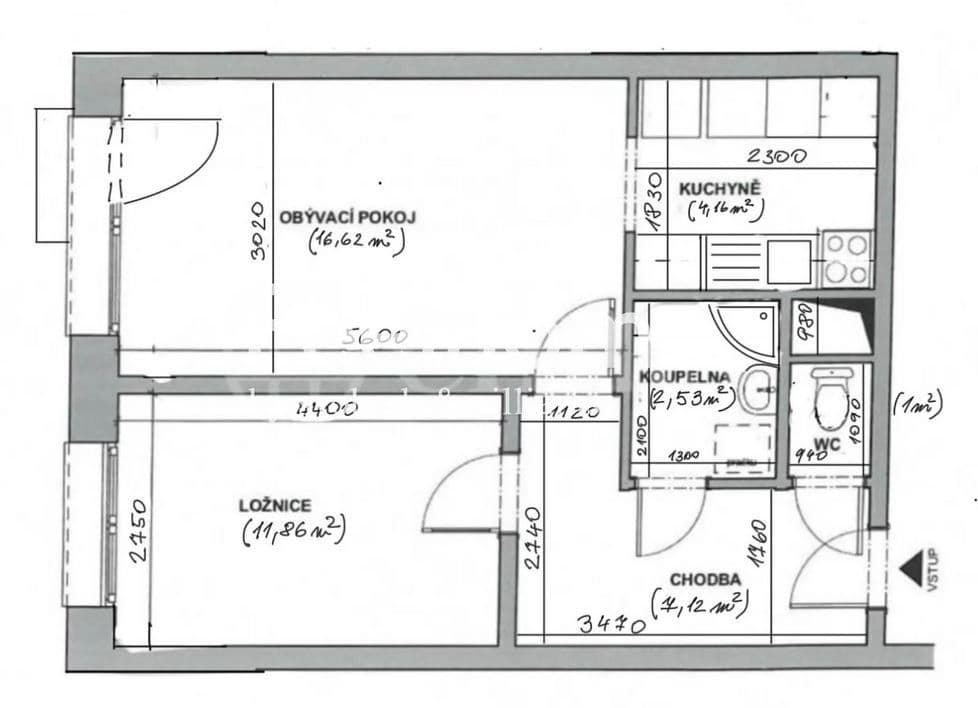 Prodej bytu 2+kk 45 m², Famfulíkova, Praha, Praha Prodej bytu 2+kk 45 m², Famfulíkova, Praha, Praha