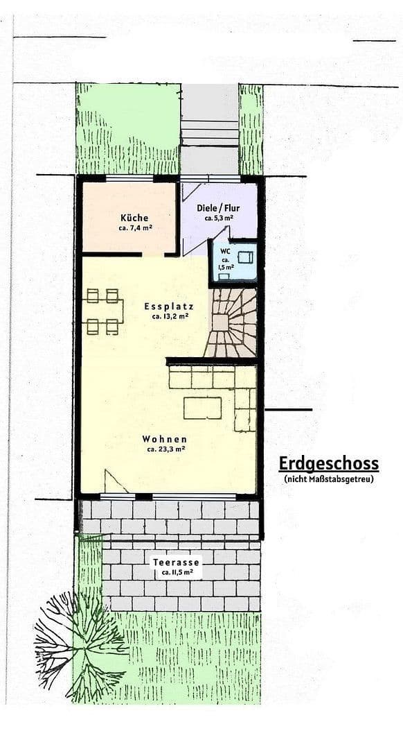 Prodej domu 110 m², pozemek 154 m², Mühltal, Hessen Prodej domu 110 m², pozemek 154 m², Mühltal, Hessen