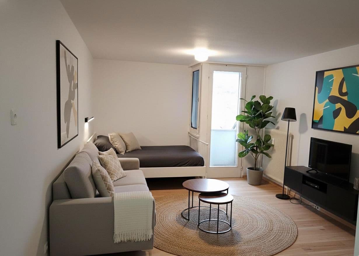 Pronájem bytu 1+1 30 m², Mariahilfstrasse 1, Bregenz, Vorarlbersko Pronájem bytu 1+1 30 m², Mariahilfstrasse 1, Bregenz, Vorarlbersko