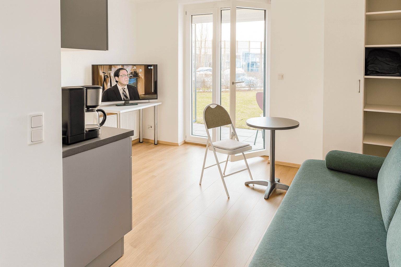 Pronájem bytu 1+1 21 m², Enzensbergerstr. 8, Markt Schwaben, Bavorsko Pronájem bytu 1+1 21 m², Enzensbergerstr. 8, Markt Schwaben, Bavorsko