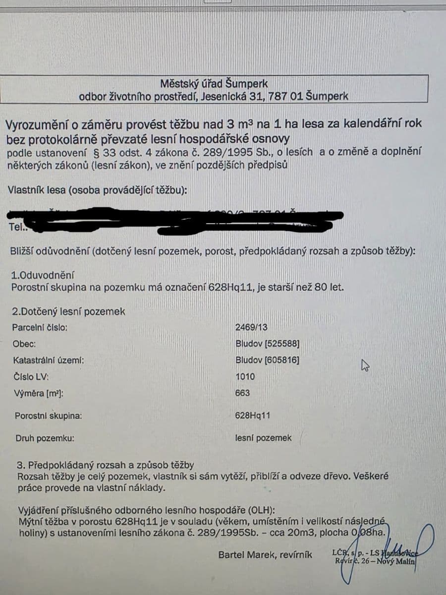 Prodej pozemku 663 m², Bludov, Olomoucký kraj Prodej pozemku 663 m², Bludov, Olomoucký kraj