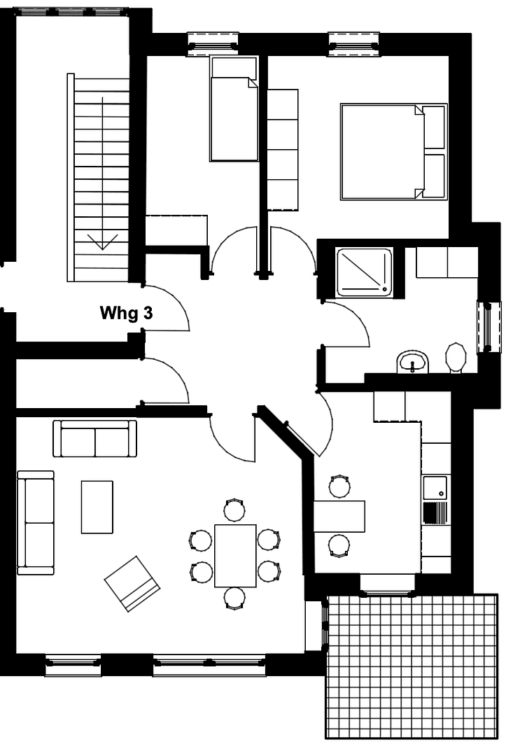Prodej bytu 3+1 79 m², Lingen (Ems), Dolní Sasko Prodej bytu 3+1 79 m², Lingen (Ems), Dolní Sasko