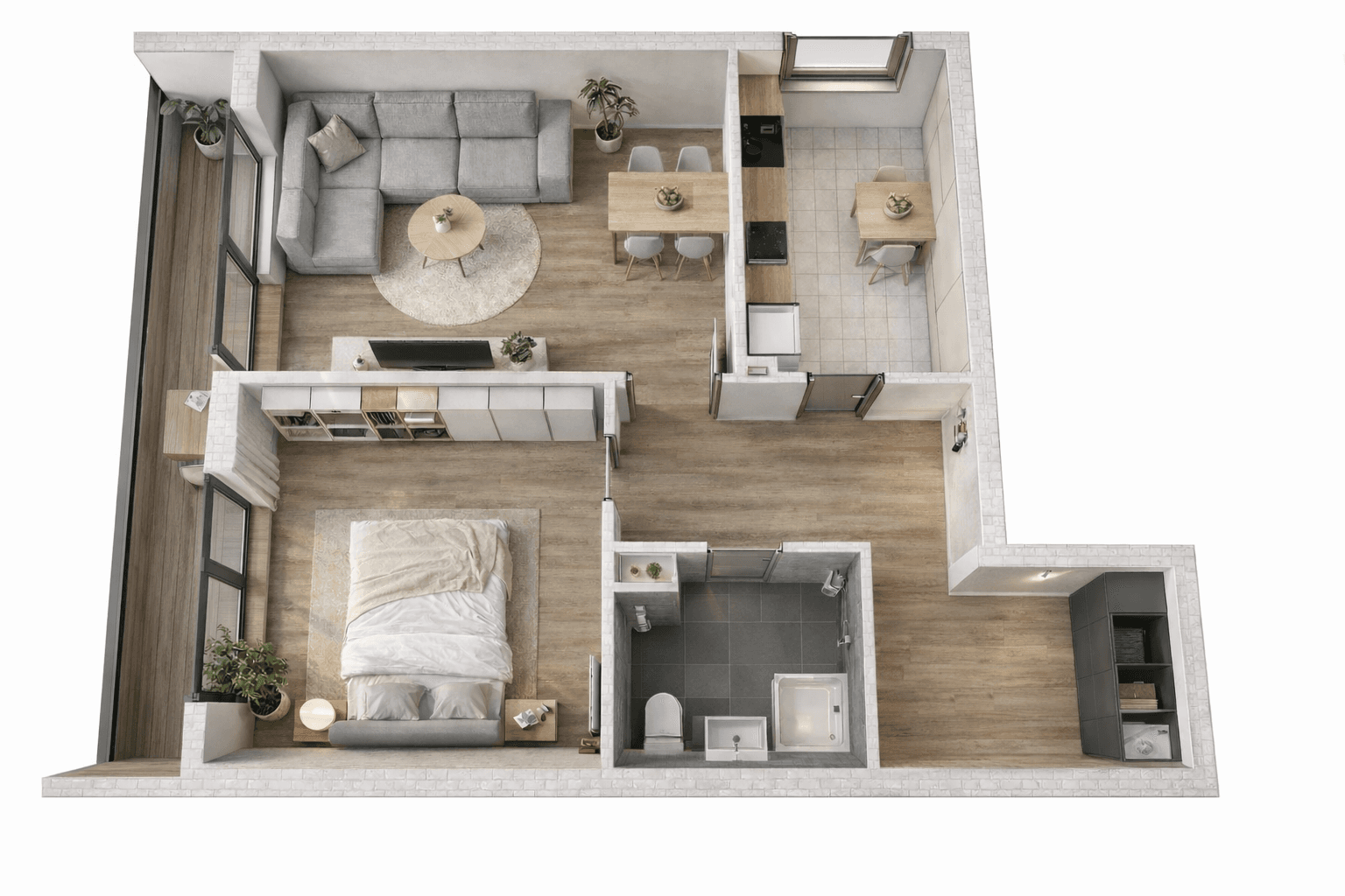 Pronájem bytu 2+1 63 m², Gutenbergstraße 38, Eschweiler, Severní Porýní-Vestfálsko Pronájem bytu 2+1 63 m², Gutenbergstraße 38, Eschweiler, Severní Porýní-Vestfálsko