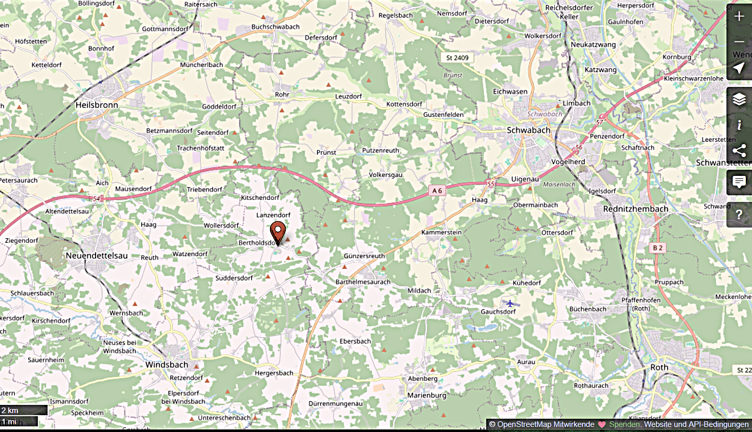 Prodej domu 91 m², pozemek 247 m², Windsbach, Bavorsko Prodej domu 91 m², pozemek 247 m², Windsbach, Bavorsko