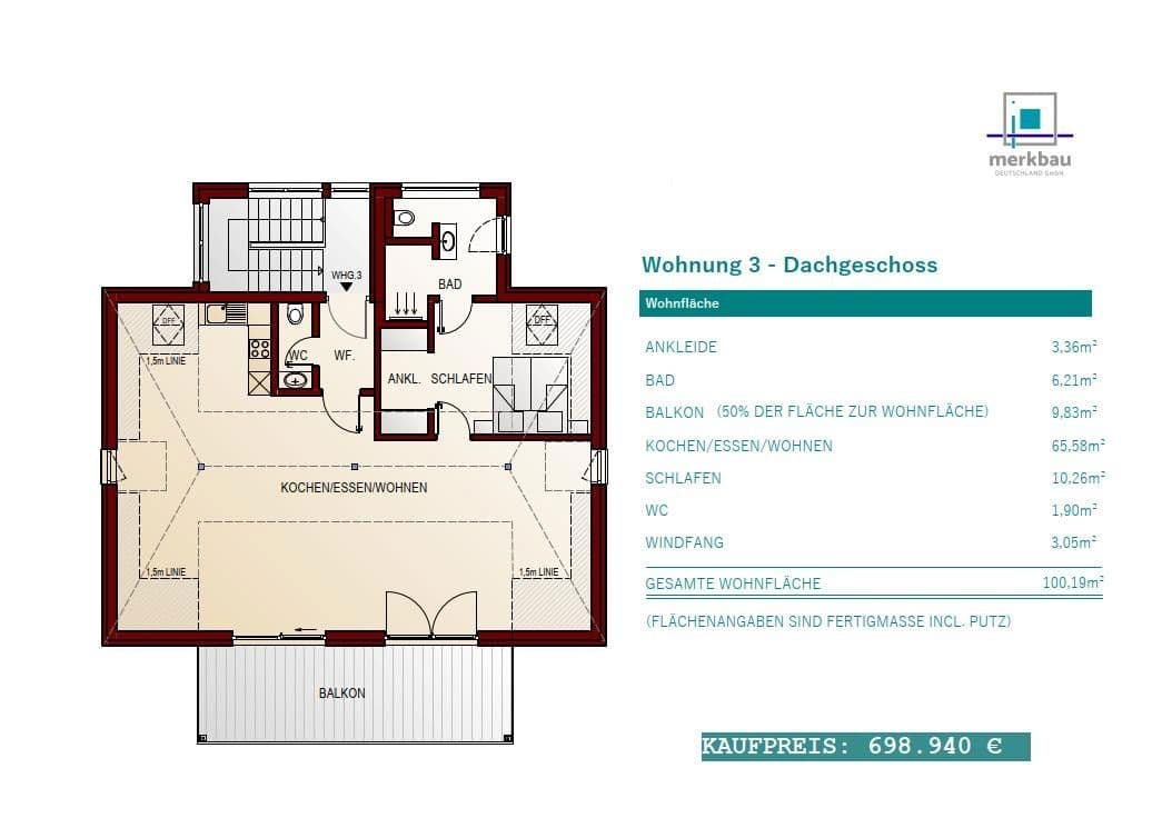 Prodej bytu 3+1 112 m², Landshut, Bavorsko Prodej bytu 3+1 112 m², Landshut, Bavorsko