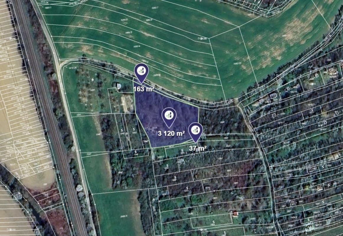 Prodej pozemku 3.320 m², Kyjov, Jihomoravský kraj Prodej pozemku 3.320 m², Kyjov, Jihomoravský kraj