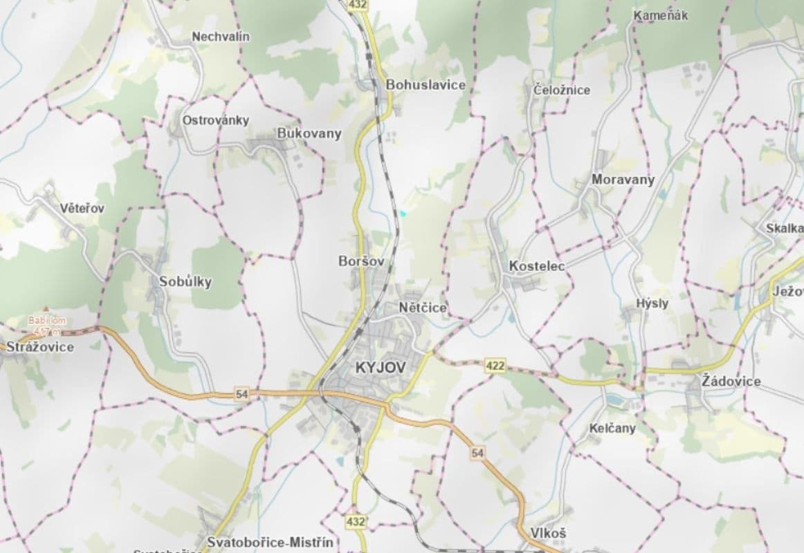 Prodej pozemku 3.320 m², Kyjov, Jihomoravský kraj Prodej pozemku 3.320 m², Kyjov, Jihomoravský kraj