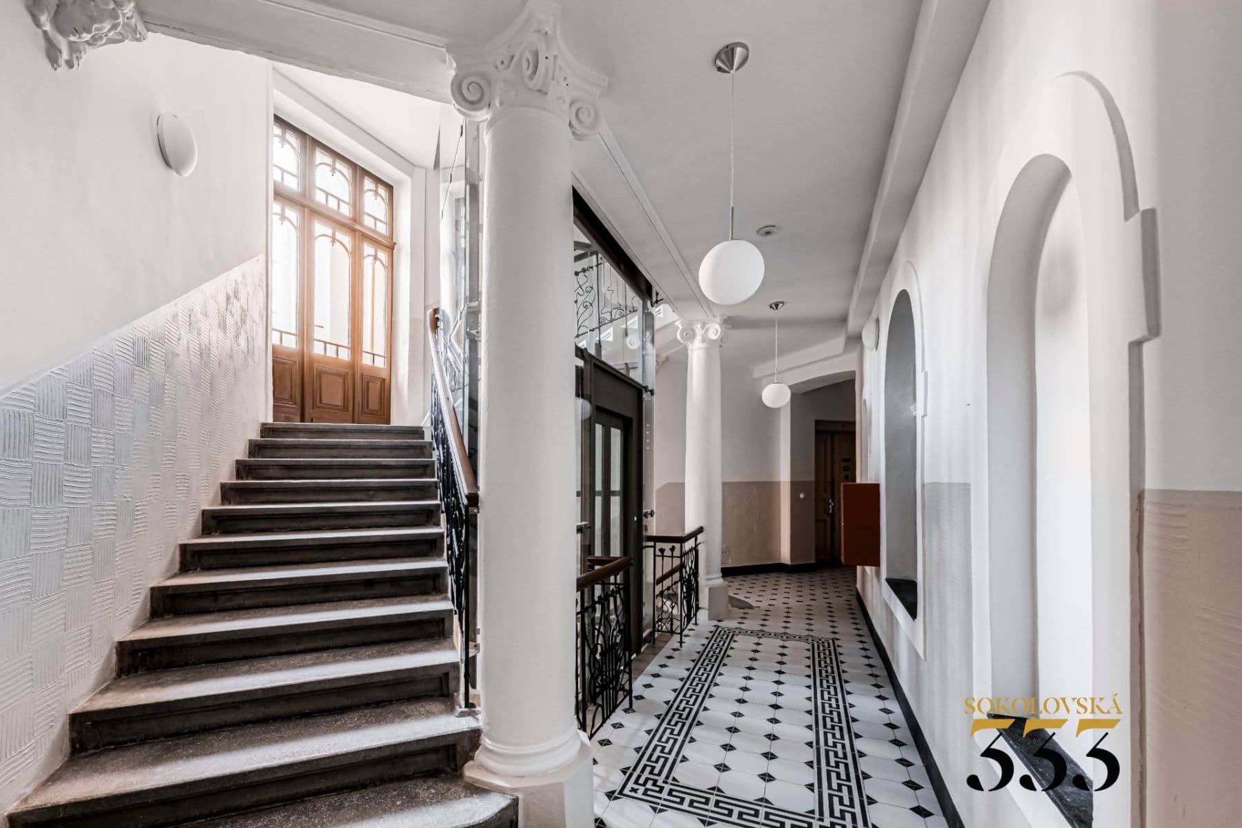 Prodej bytu 4+kk 159 m², Sokolovská, Praha, Praha Prodej bytu 4+kk 159 m², Sokolovská, Praha, Praha