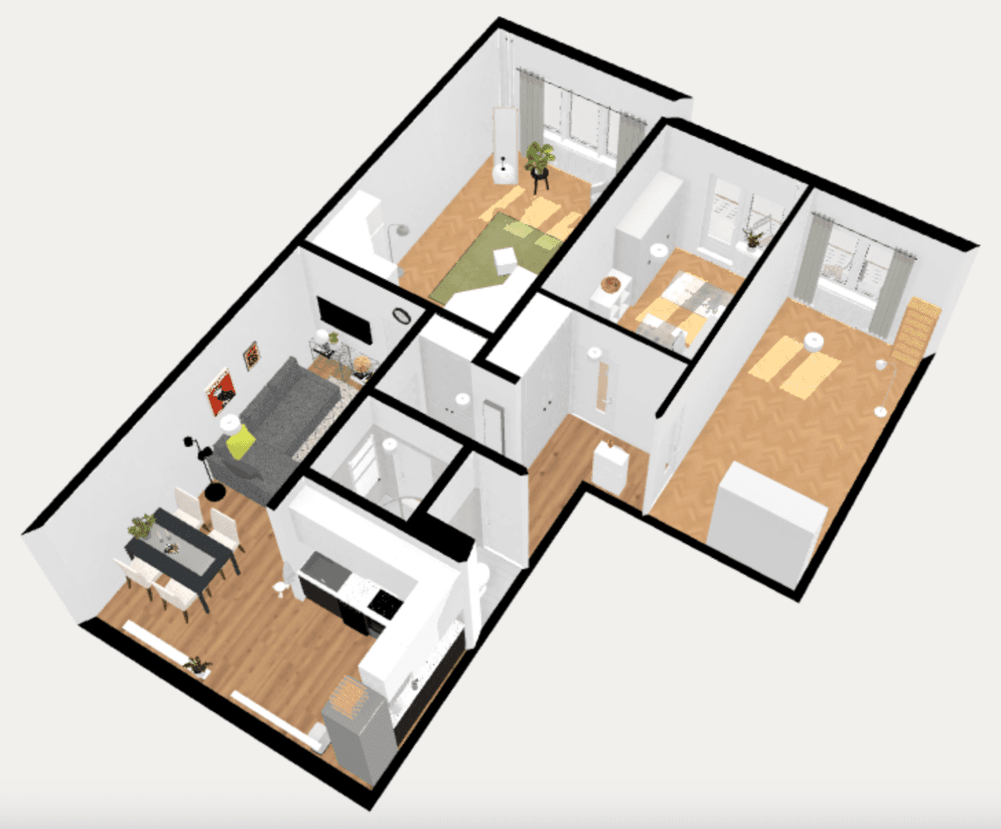 Pronájem bytu 4+kk 75 m², Nad Olšinami, Praha, Praha Pronájem bytu 4+kk 75 m², Nad Olšinami, Praha, Praha