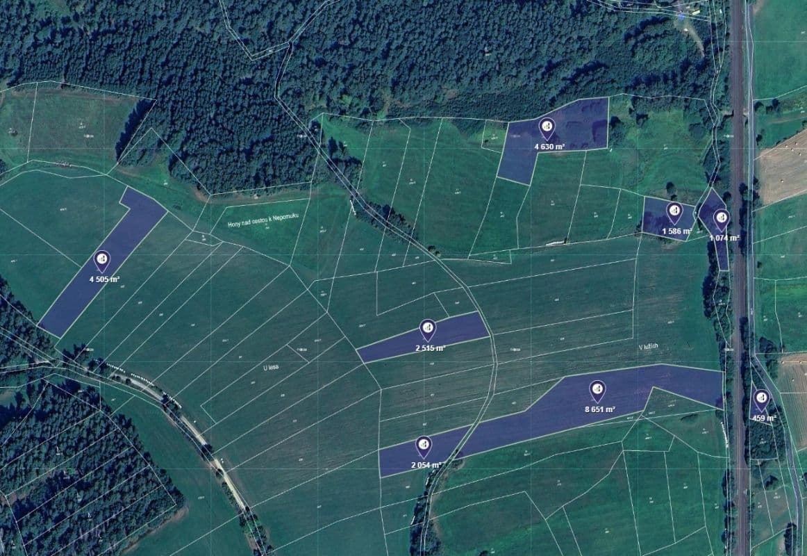 Prodej pozemku 90.019 m², Kovčín, Plzeňský kraj Prodej pozemku 90.019 m², Kovčín, Plzeňský kraj