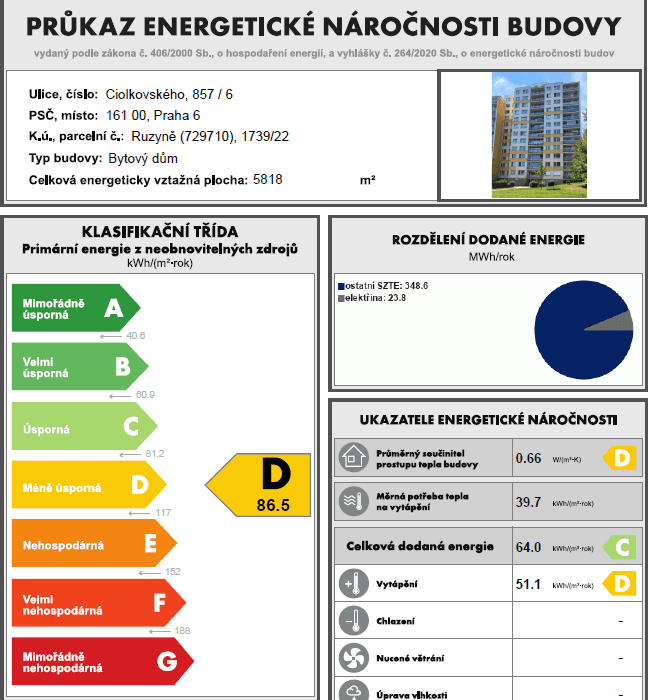 Pronájem bytu 2+kk 44 m², Ciolkovského, Praha, Praha Pronájem bytu 2+kk 44 m², Ciolkovského, Praha, Praha
