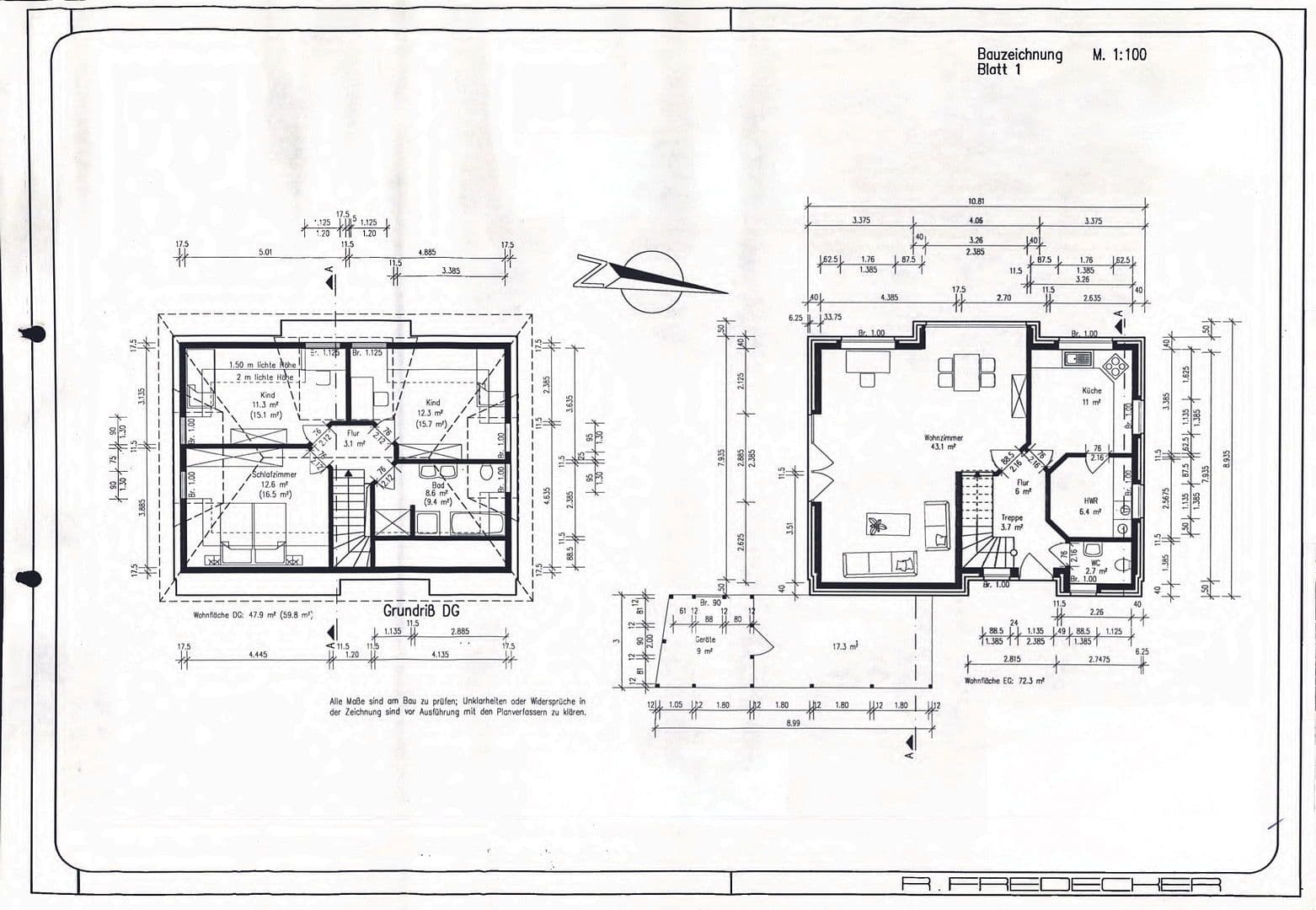Prodej domu 135 m², pozemek 400 m², Ritterhude, Dolní Sasko Prodej domu 135 m², pozemek 400 m², Ritterhude, Dolní Sasko